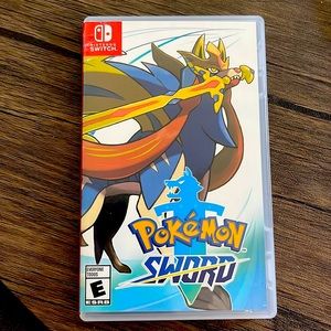 Nintendo Switch Pokémon Sword game.